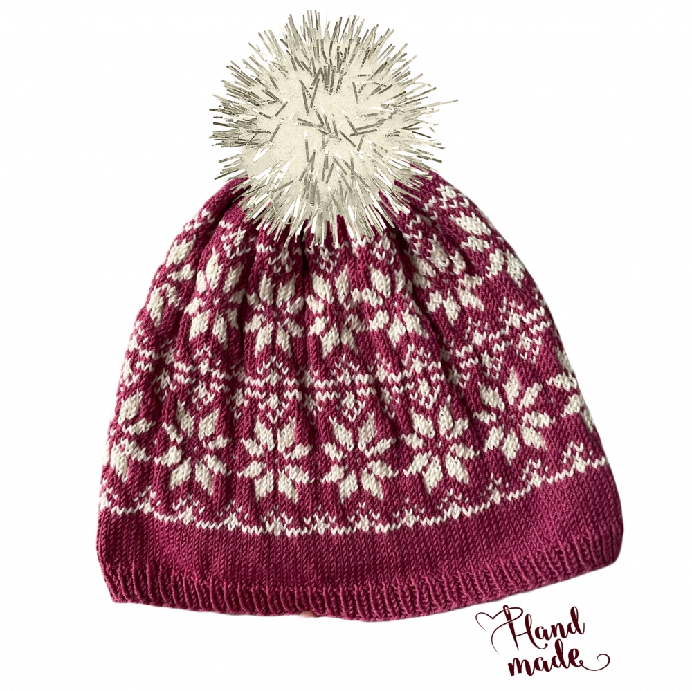 Bild 1 von Anleitung Mütze Jukka in 3 Größen (1 Erwachsenen-, 1 Jugend-, 1 Kindergröße)