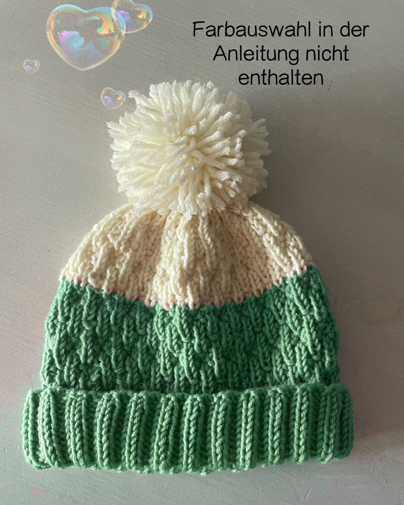 Bild 1 von Anleitung für Erwachsene und Kinder Mütze Lou (Family-Set in 7 Größen)