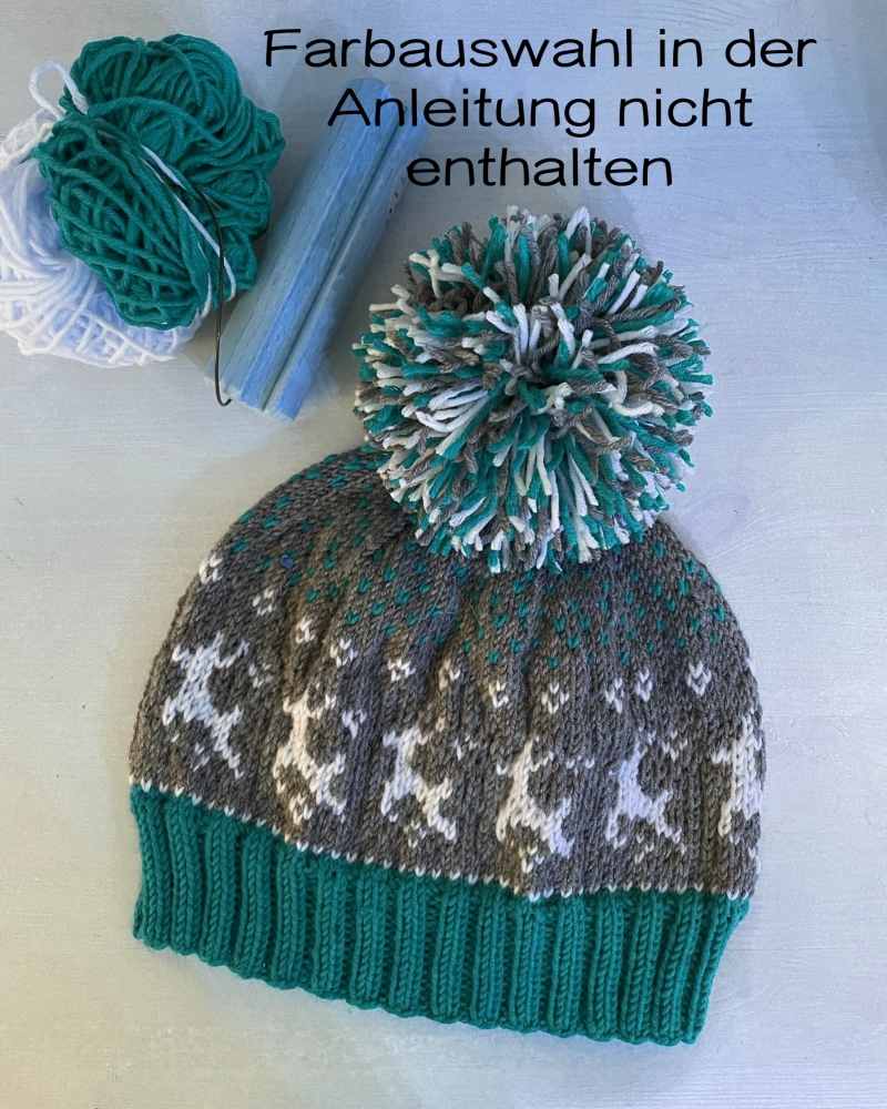 Bild 1 von Anleitung für Erwachsene Mütze Rurik (3 verschiedene Größen/2Erwachsenengrößen/1 Kindergröße )