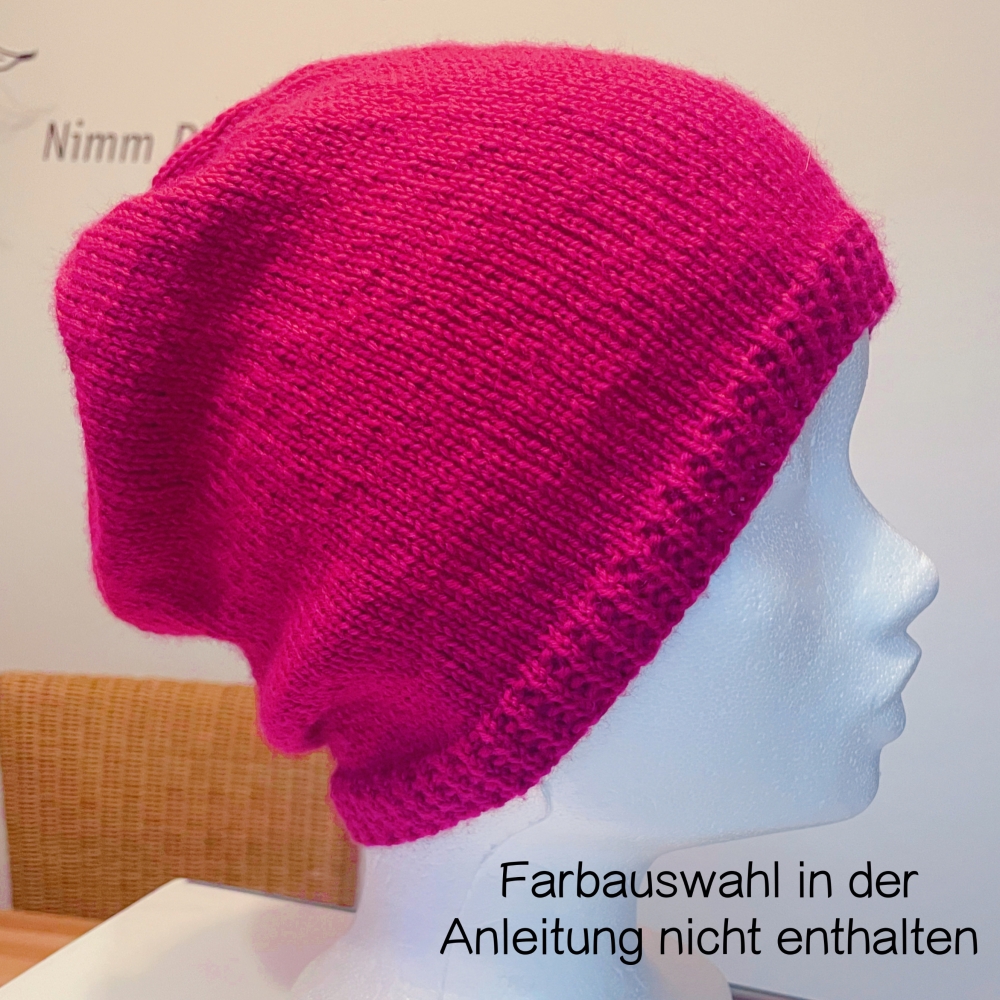 Bild 1 von Anleitung Beaniemütze Mayrhofen Family-Set (2 Erwachsenen-, 1 Jugend-/Kinder-, 1 Kindergröße)