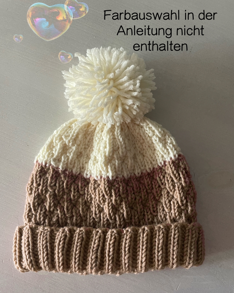 Bild 1 von Anleitung für Erwachsene und Kinder Mütze Lou (Family-Set in 7 Größen)