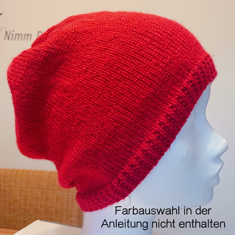 Bild 1 von Anleitung Beaniemütze Mayrhofen Family-Set (2 Erwachsenen-, 1 Jugend-/Kinder-, 1 Kindergröße)