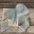 Bild 1 von Anleitung Kuschel-Set Schlupferl (Schlupferl +  Mütze in 4 verschiedenen Größen für Babys/ Kinder)