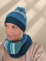 Bild 6 von Anleitung  für Erwachsene , Kinder- und Jugendliche Mütze Yoki Family- Set(4 verschieden Größen)